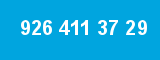 926 411 37 29 926 411 37 29